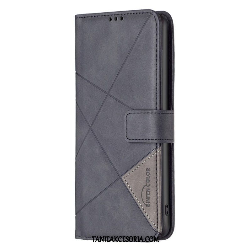 Etui Folio do Xiaomi Redmi Note 12 5G Binfen Kolor Diamenty