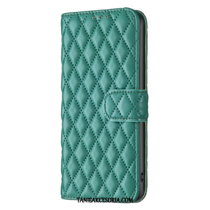 Etui Folio do Xiaomi Redmi Note 12 5G Kolor Pikowany Binfen