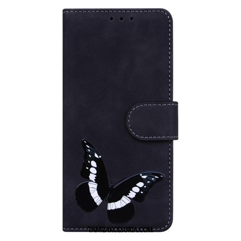 Etui Folio do Xiaomi Redmi Note 12 5G Projekt Motyla