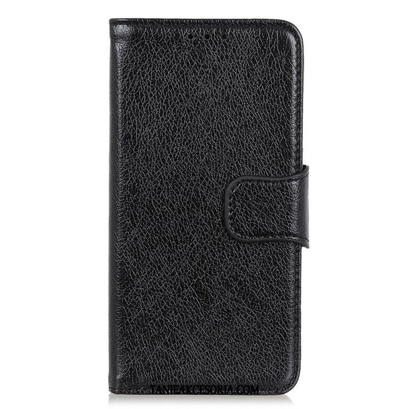 Etui Folio do Xiaomi Redmi Note 12 Pro Dwoina Skóry Nappa