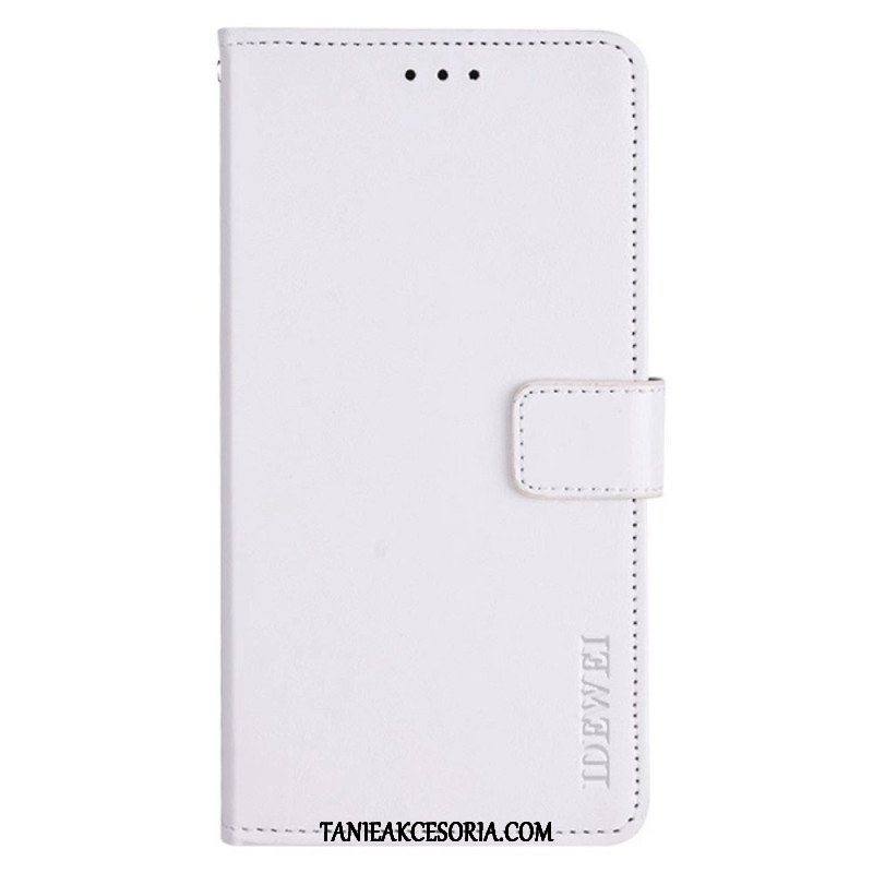 Etui Folio do Xiaomi Redmi Note 12 Pro Imitacja Skóry Idewei