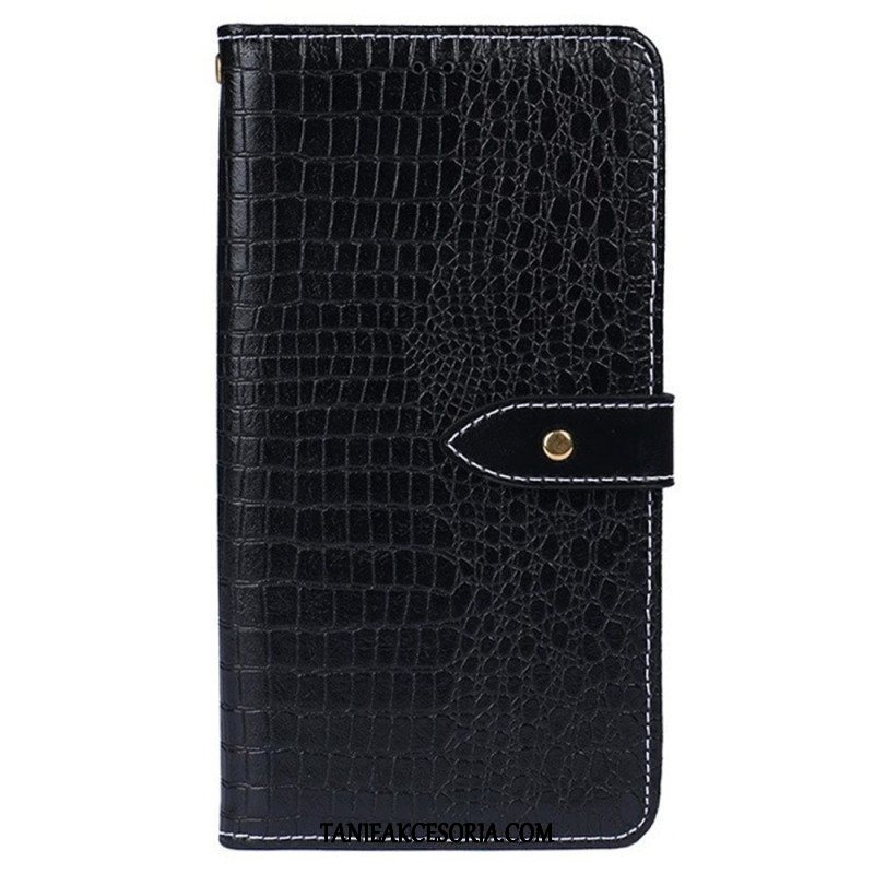 Etui Folio do Xiaomi Redmi Note 12 Pro Krokodyl Idewei