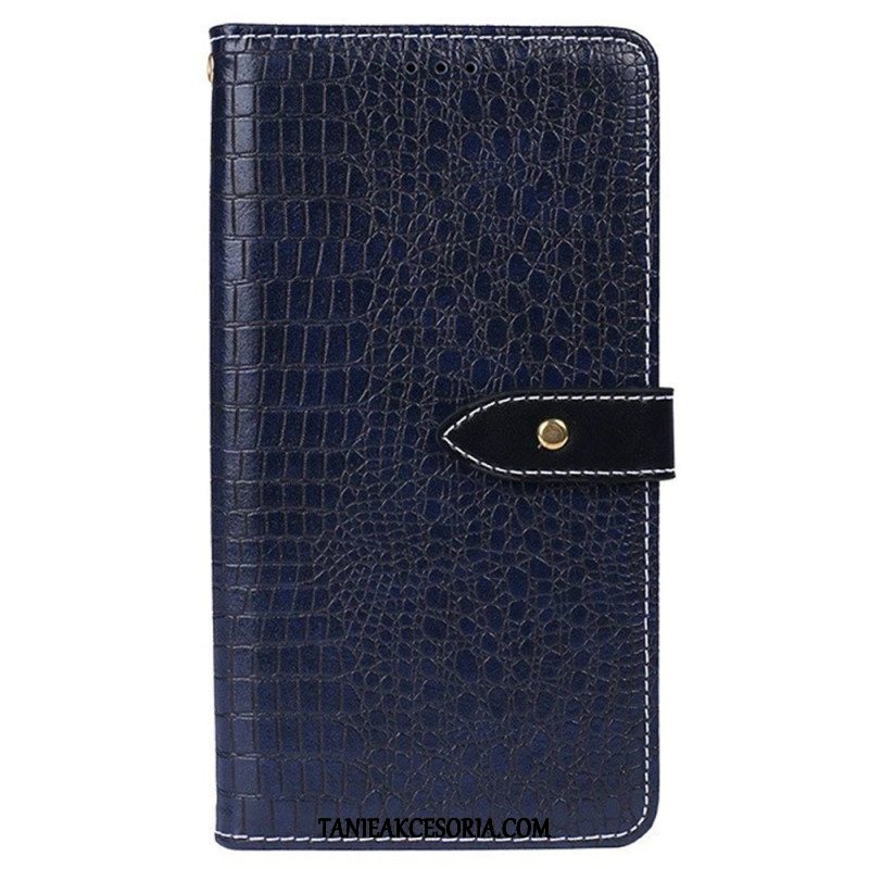 Etui Folio do Xiaomi Redmi Note 12 Pro Krokodyl Idewei