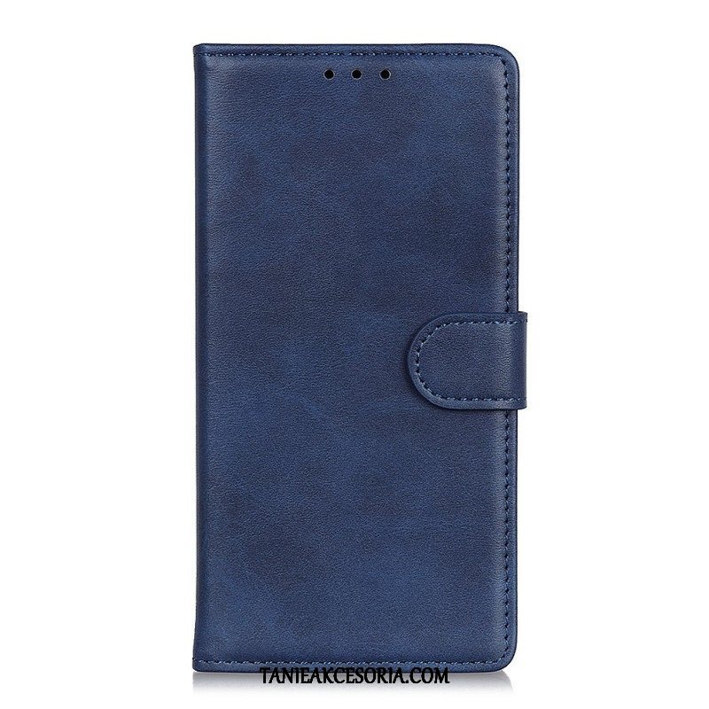 Etui Folio do Xiaomi Redmi Note 12 Pro Plus Matowa Sztuczna Skóra