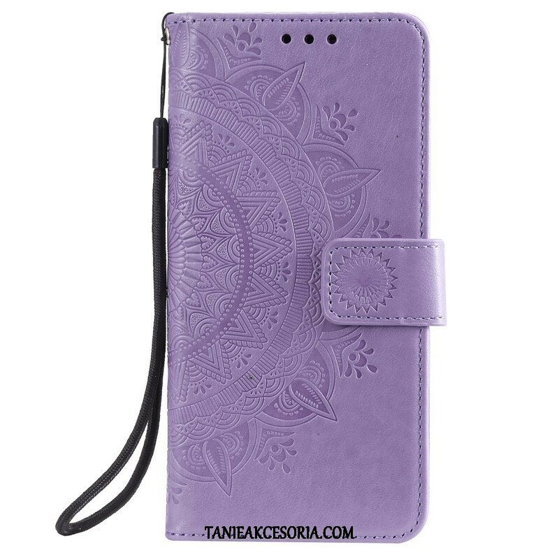 Etui Folio do iPhone 13 Mini Mandala Słońca