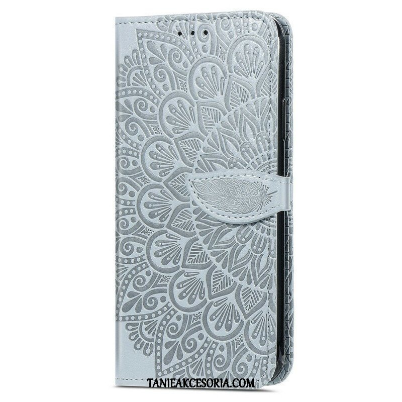 Etui Folio do iPhone 13 Mini Plemienne Liście