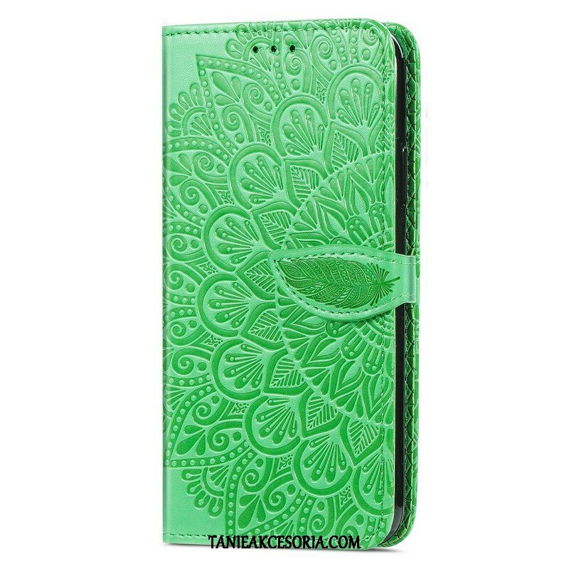 Etui Folio do iPhone 13 Mini Plemienne Liście