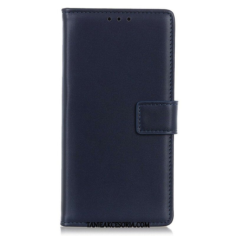 Etui Folio do iPhone 13 Mini Prosty Efekt Skóry