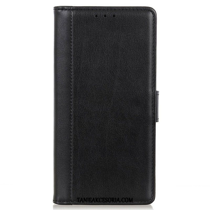 Etui Folio do iPhone 13 Mini Stylizacja Skóry