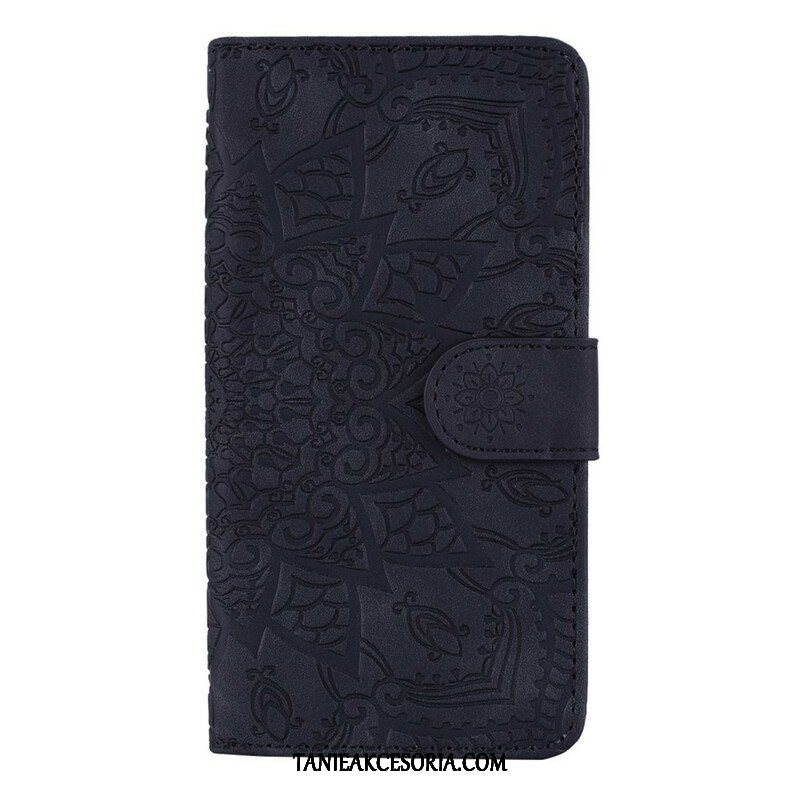 Etui Folio do iPhone 13 Pro Barokowo-mandala