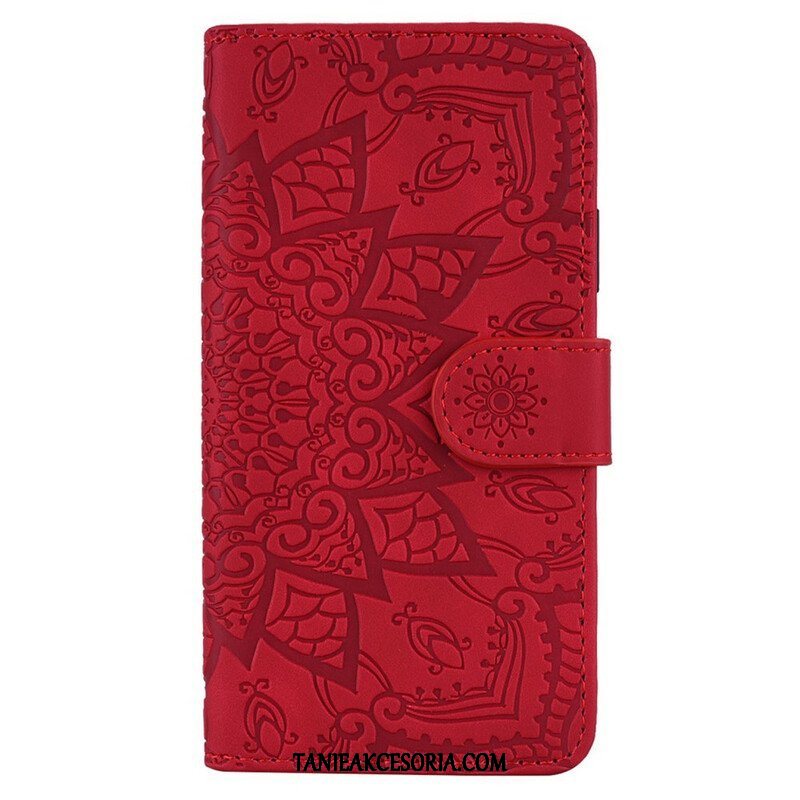 Etui Folio do iPhone 13 Pro Barokowo-mandala