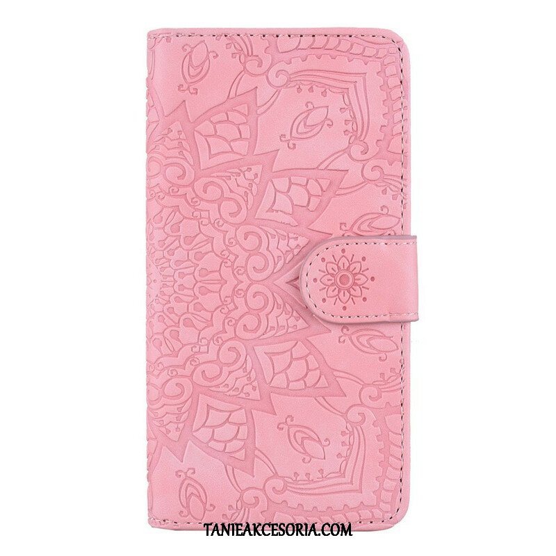 Etui Folio do iPhone 13 Pro Barokowo-mandala