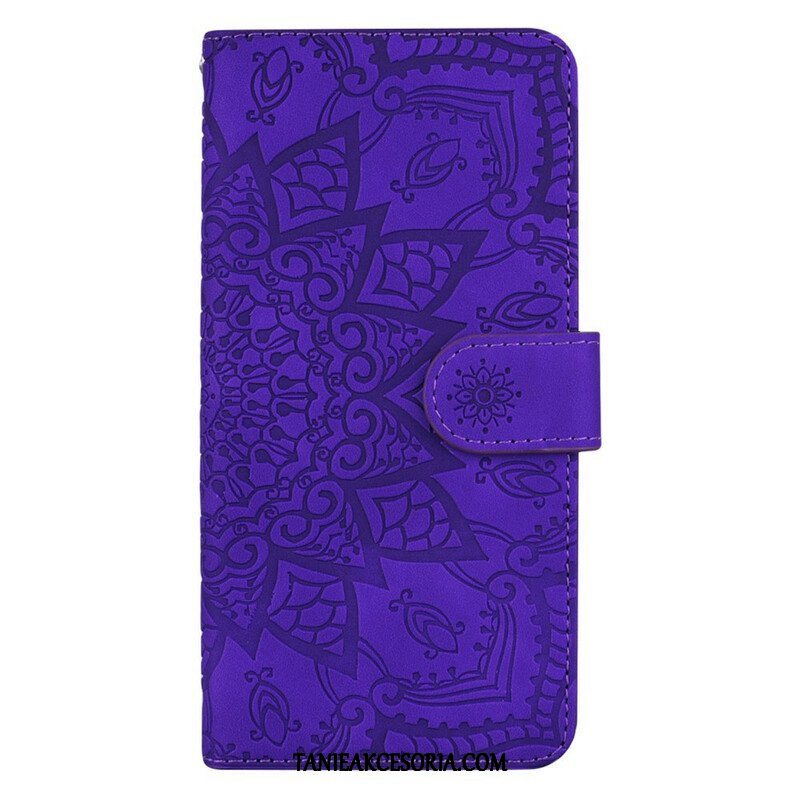 Etui Folio do iPhone 13 Pro Barokowo-mandala