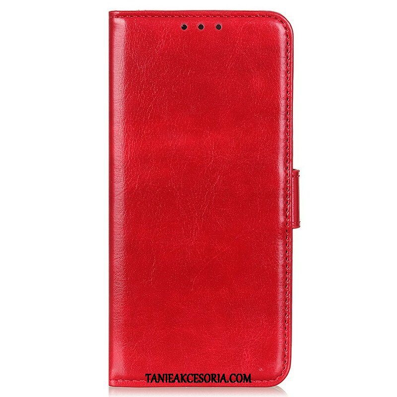 Etui Folio do iPhone 13 Pro Max Finezja Ze Sztucznej Skóry