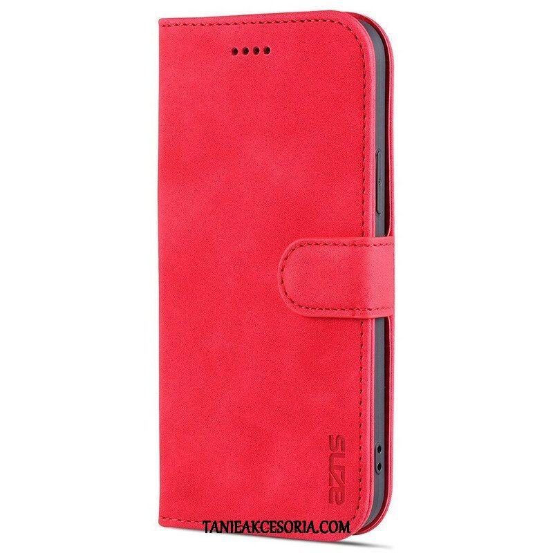 Etui Folio do iPhone 13 Pro Sztuczna Skóra Azns