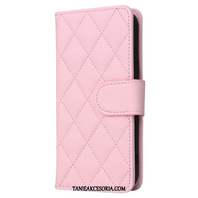 Etui Folio do iPhone 14 Pikowany Styl