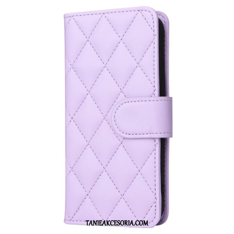 Etui Folio do iPhone 14 Pikowany Styl