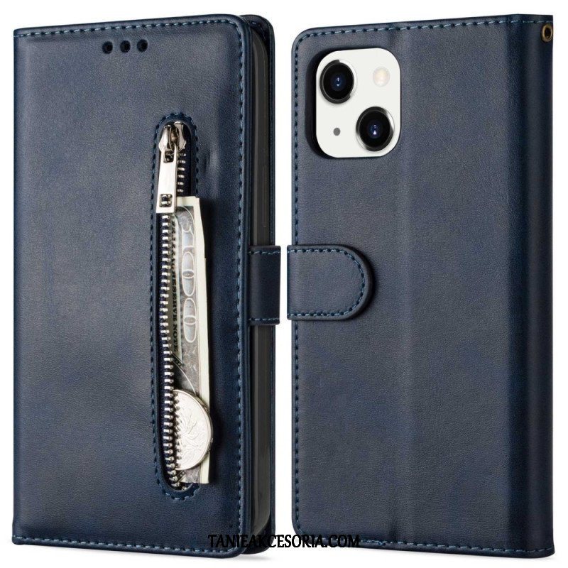 Etui Folio do iPhone 14 Plus Torebka Ze Smyczą