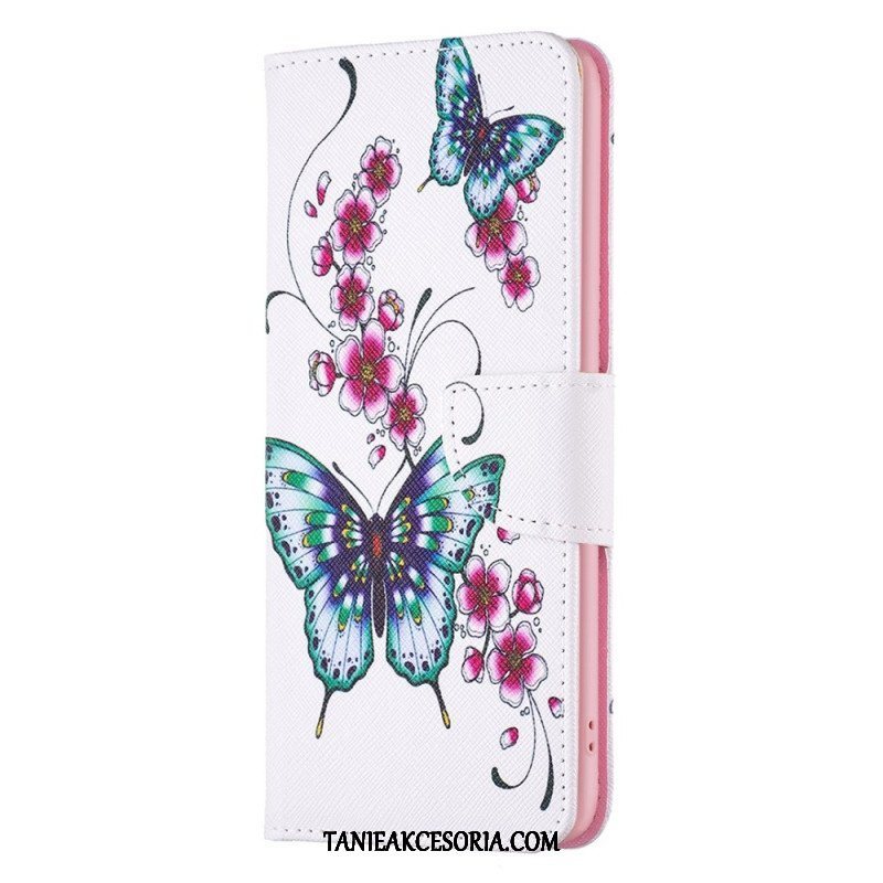 Etui Folio do iPhone 14 Pro Max Motyle W Locie