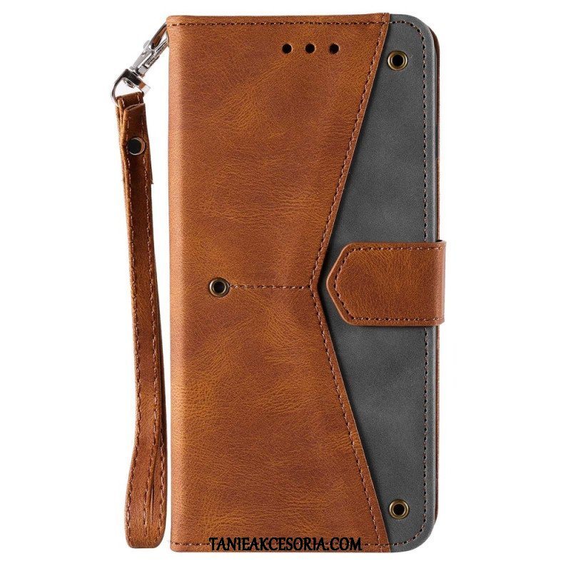 Etui Folio do iPhone 14 Szwy W Dotyku