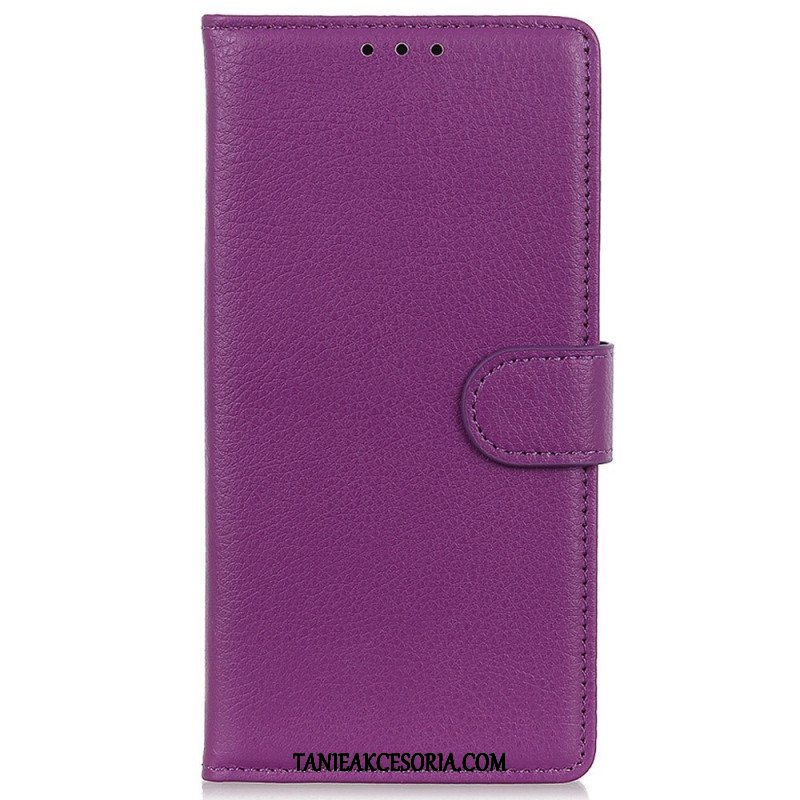 Etui Folio do iPhone 14 Tradycyjnie Liczi