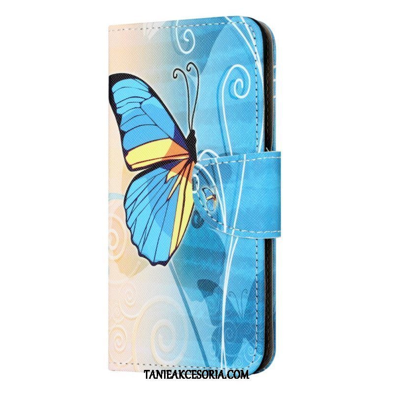 Etui Folio do iPhone 15 Motyle