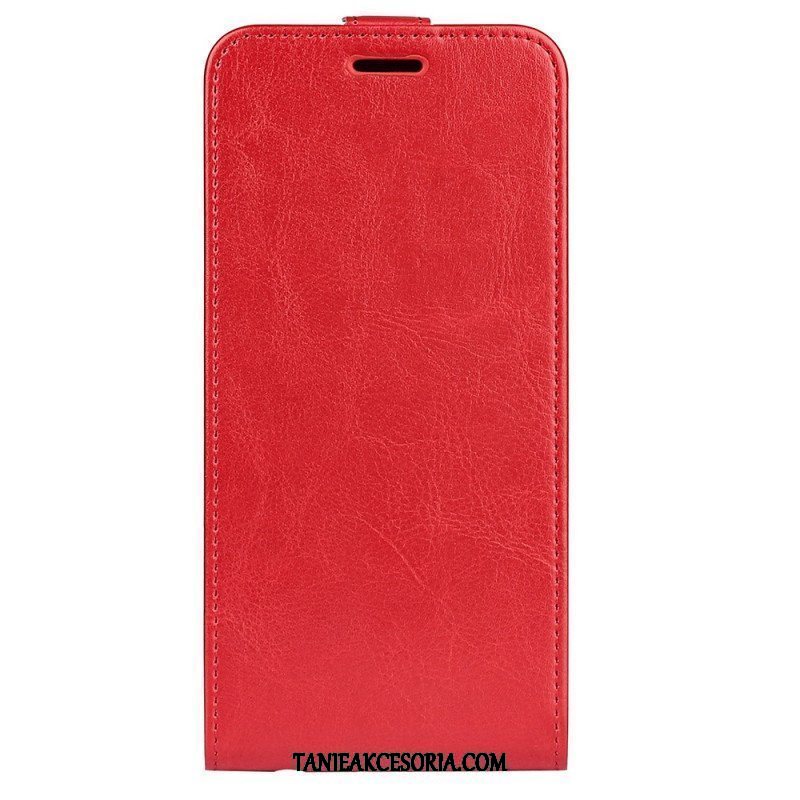 Etui Folio do iPhone 15 Plus Skórzany Futerał Klapa Pionowa