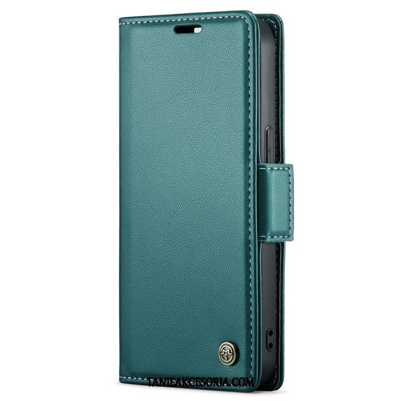 Etui Folio do iPhone 15 Plus Skórzany Styl Caseme