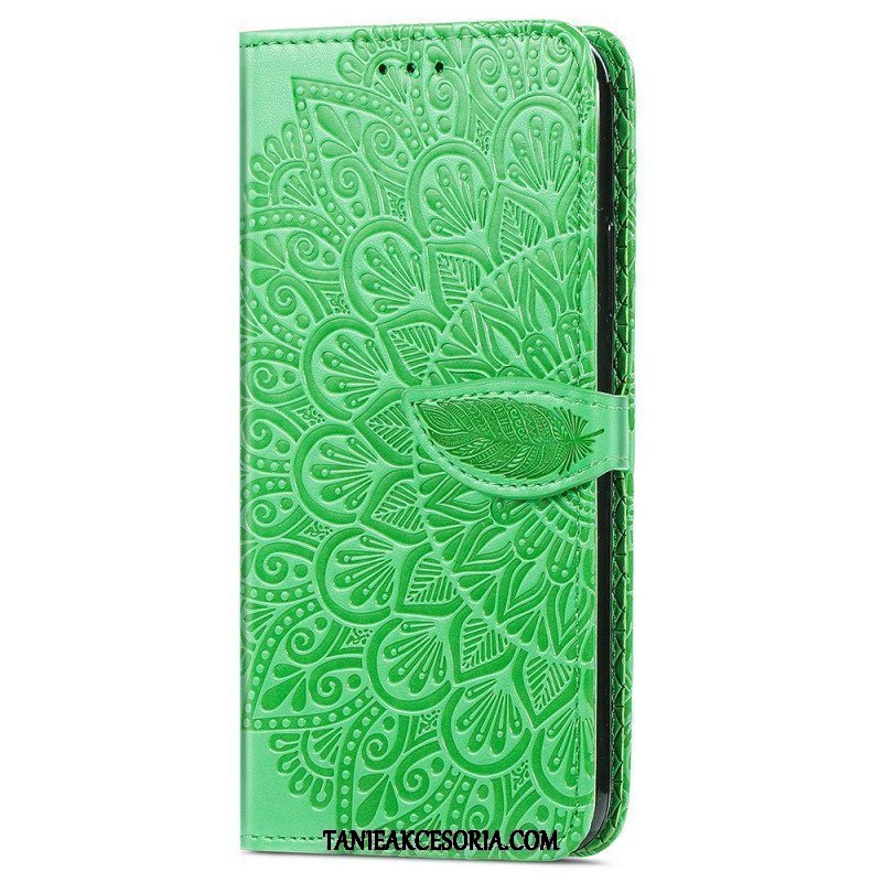 Etui Folio do iPhone 15 Pro Max Liść Plemienny