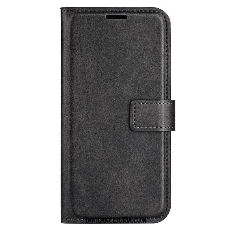 Etui Folio do iPhone 15 Styl Skórzany