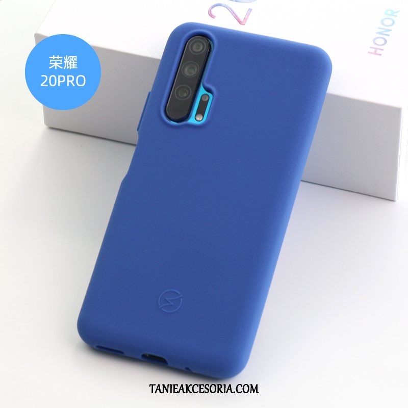 Etui Honor 20 Pro All Inclusive Silikonowe Anti-fall, Futerał Honor 20 Pro Ochraniacz Płótno Antypoślizgowe Braun