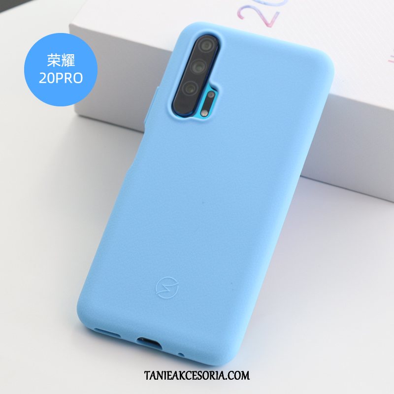 Etui Honor 20 Pro All Inclusive Silikonowe Anti-fall, Futerał Honor 20 Pro Ochraniacz Płótno Antypoślizgowe Braun