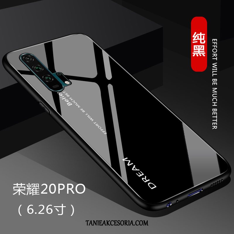 Etui Honor 20 Pro Cienka Lustro Ochraniacz, Pokrowce Honor 20 Pro Purpurowy Jednolity Kolor Szkło