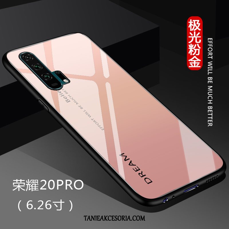 Etui Honor 20 Pro Cienka Lustro Ochraniacz, Pokrowce Honor 20 Pro Purpurowy Jednolity Kolor Szkło