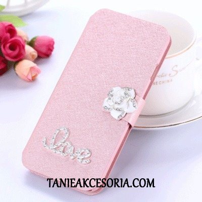 Etui Htc Desire 12 Ochraniacz Czerwony Telefon Komórkowy, Futerał Htc Desire 12 Wspornik Rhinestone