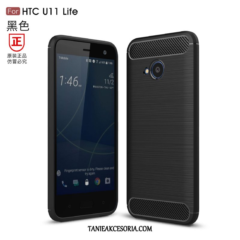 Etui Htc U11 Life Biznes Włókno Miękki, Obudowa Htc U11 Life Anti-fall Silikonowe All Inclusive