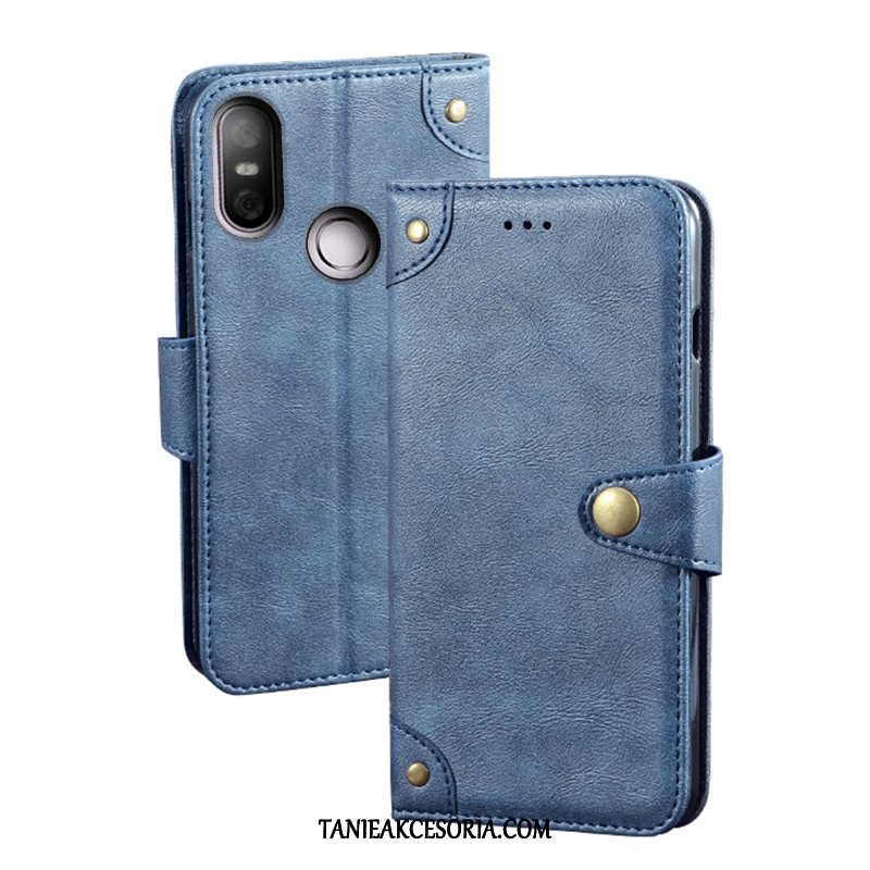 Etui Htc U12 Life Ochraniacz Czerwony Portfel, Obudowa Htc U12 Life Vintage Tendencja Kreatywne