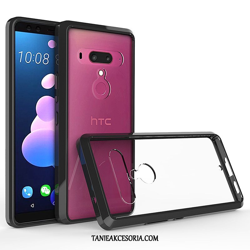 Etui Htc U12+ Miękki Purpurowy All Inclusive, Futerał Htc U12+ Anti-fall Telefon Komórkowy Przezroczysty