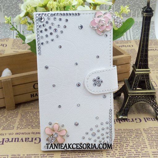 Etui Huawei Mate 10 Niebieski Skórzany Futerał Telefon Komórkowy, Pokrowce Huawei Mate 10 Rhinestone