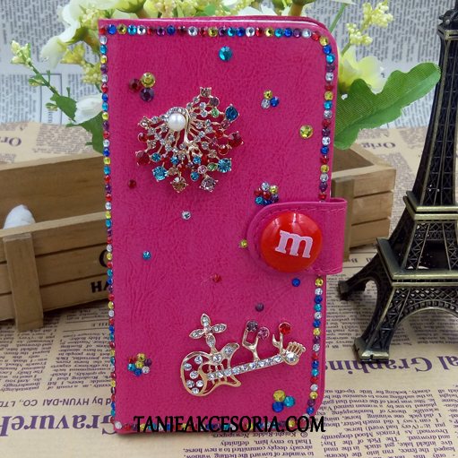 Etui Huawei Mate 10 Niebieski Skórzany Futerał Telefon Komórkowy, Pokrowce Huawei Mate 10 Rhinestone