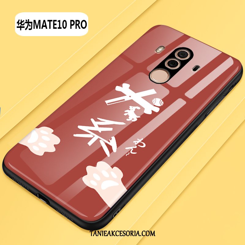 Etui Huawei Mate 10 Pro Czarny Szkło Telefon Komórkowy, Futerał Huawei Mate 10 Pro Czerwony Netto All Inclusive Ochraniacz