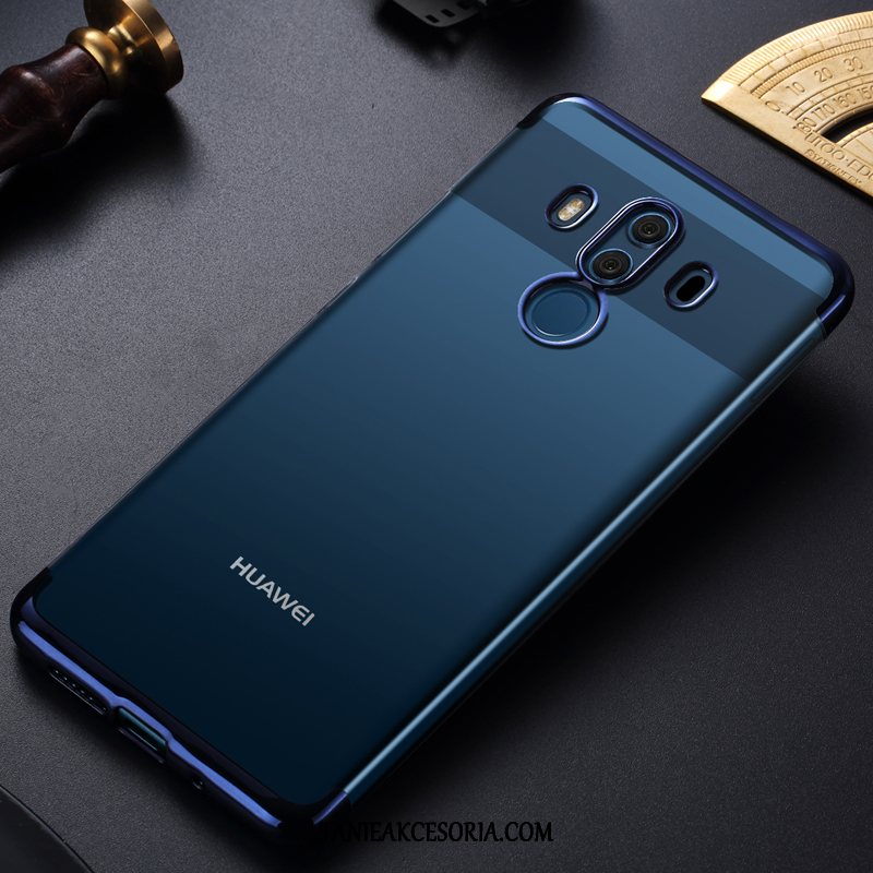 Etui Huawei Mate 10 Pro Przezroczysty Ochraniacz Anti-fall, Pokrowce Huawei Mate 10 Pro Poszycie Czerwony Tendencja