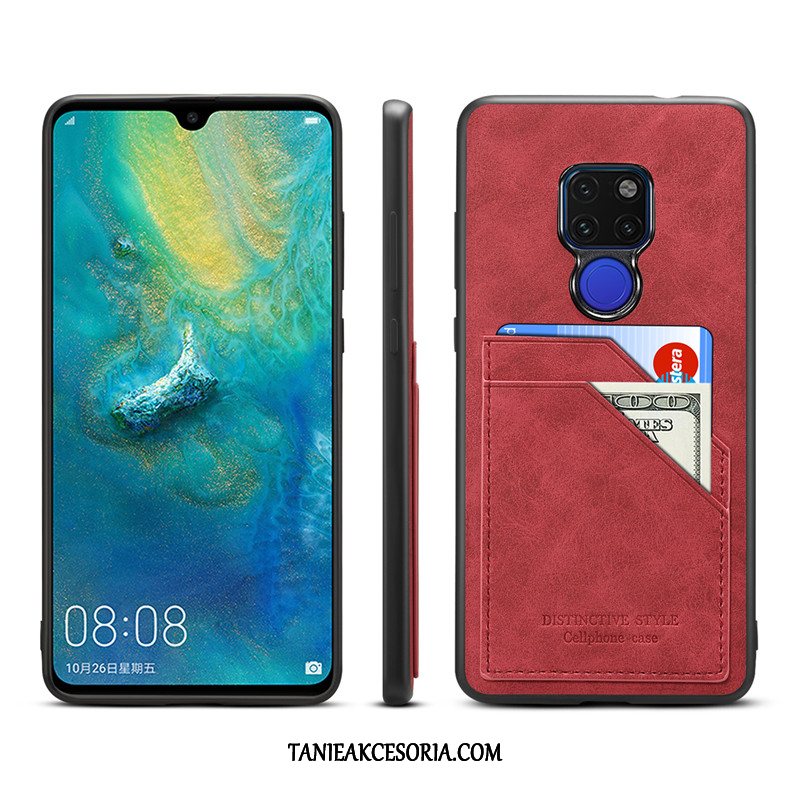 Etui Huawei Mate 20 Anti-fall Karta Lekki I Cienki, Pokrowce Huawei Mate 20 Telefon Komórkowy All Inclusive Zielony