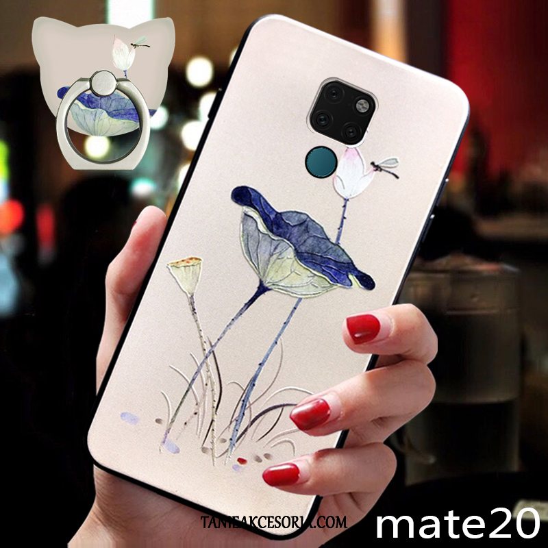 Etui Huawei Mate 20 Cienkie Modna Marka Anti-fall, Pokrowce Huawei Mate 20 Wiatr Telefon Komórkowy Kwiaty