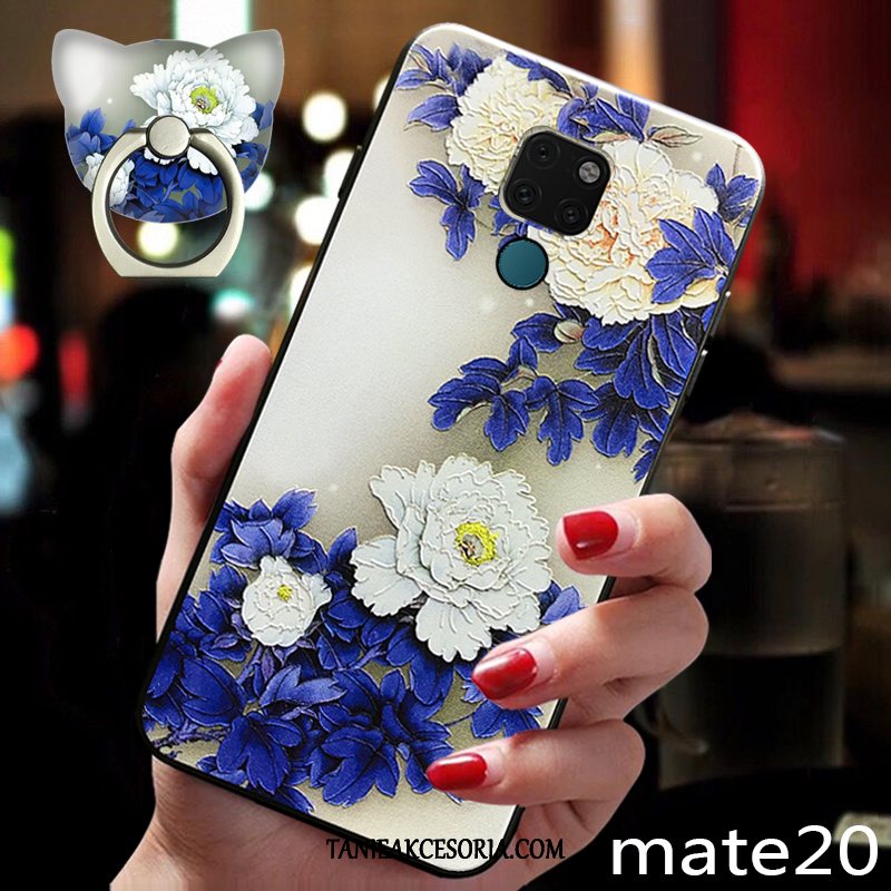 Etui Huawei Mate 20 Cienkie Modna Marka Anti-fall, Pokrowce Huawei Mate 20 Wiatr Telefon Komórkowy Kwiaty