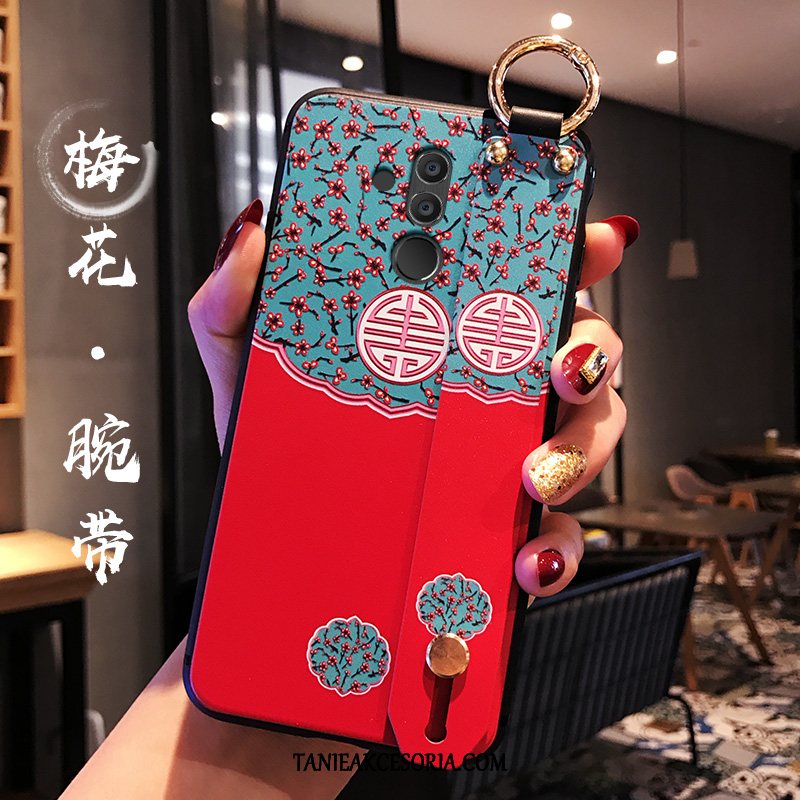 Etui Huawei Mate 20 Lite Anti-fall Miękki Lekki I Cienki, Obudowa Huawei Mate 20 Lite Czerwony Ochraniacz Chiński Styl