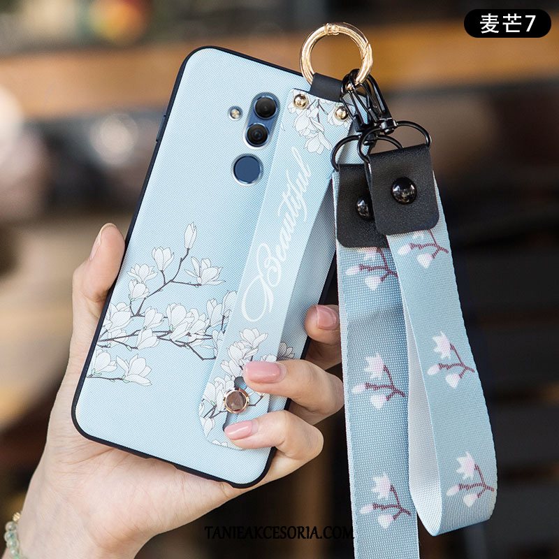 Etui Huawei Mate 20 Lite Ochraniacz Sztuka Anti-fall, Pokrowce Huawei Mate 20 Lite Lekki I Cienki Czerwony Netto Osobowość