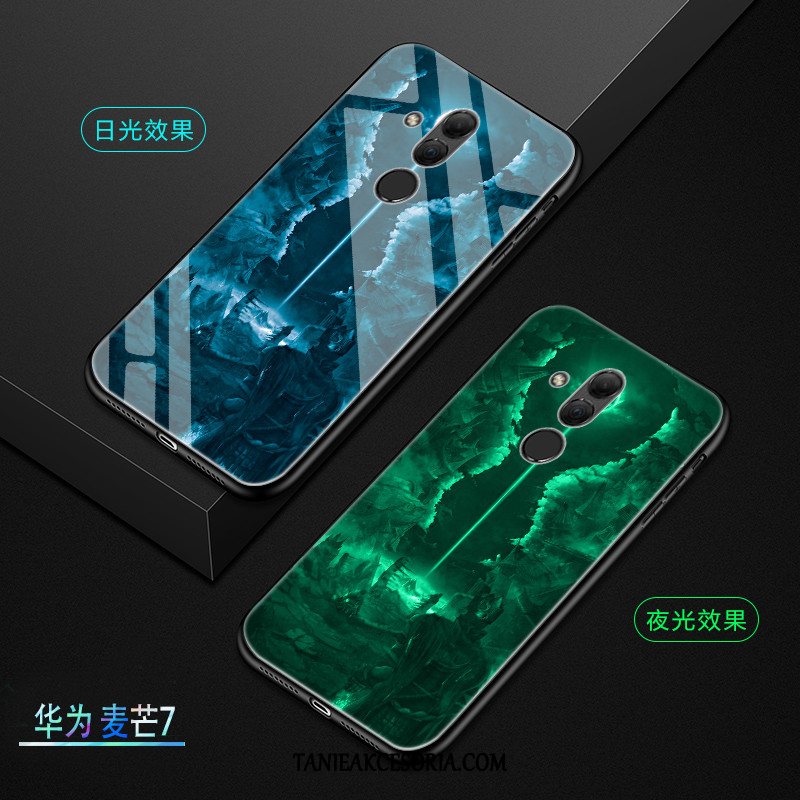 Etui Huawei Mate 20 Lite Tendencja Nubuku Cienka, Futerał Huawei Mate 20 Lite Trudno Moda Ciemno Niebieski