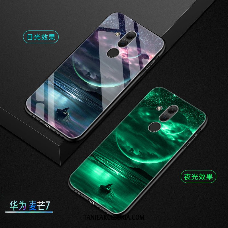 Etui Huawei Mate 20 Lite Tendencja Nubuku Cienka, Futerał Huawei Mate 20 Lite Trudno Moda Ciemno Niebieski