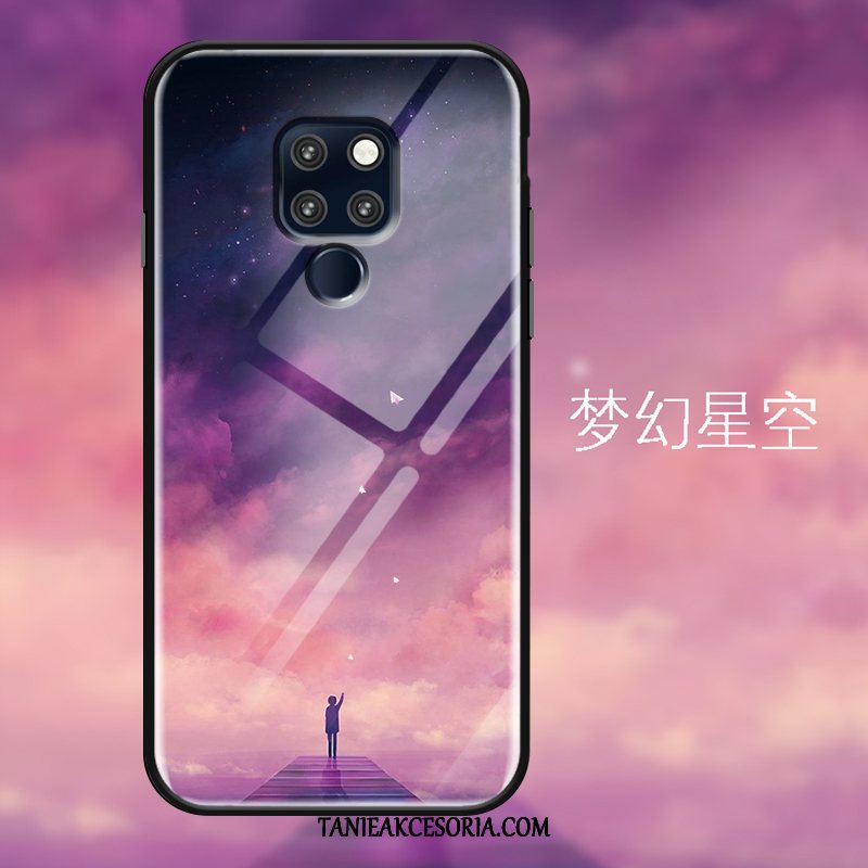 Etui Huawei Mate 20 Miesiąc Anti-fall Czarny, Pokrowce Huawei Mate 20 Tendencja Gwiaździsty Lustro